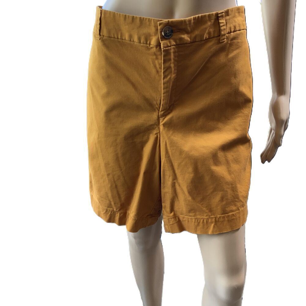 Old Navy Tapenade Button Closure Belt‎ Loops Casual Preppy Academia Shorts Sz 16